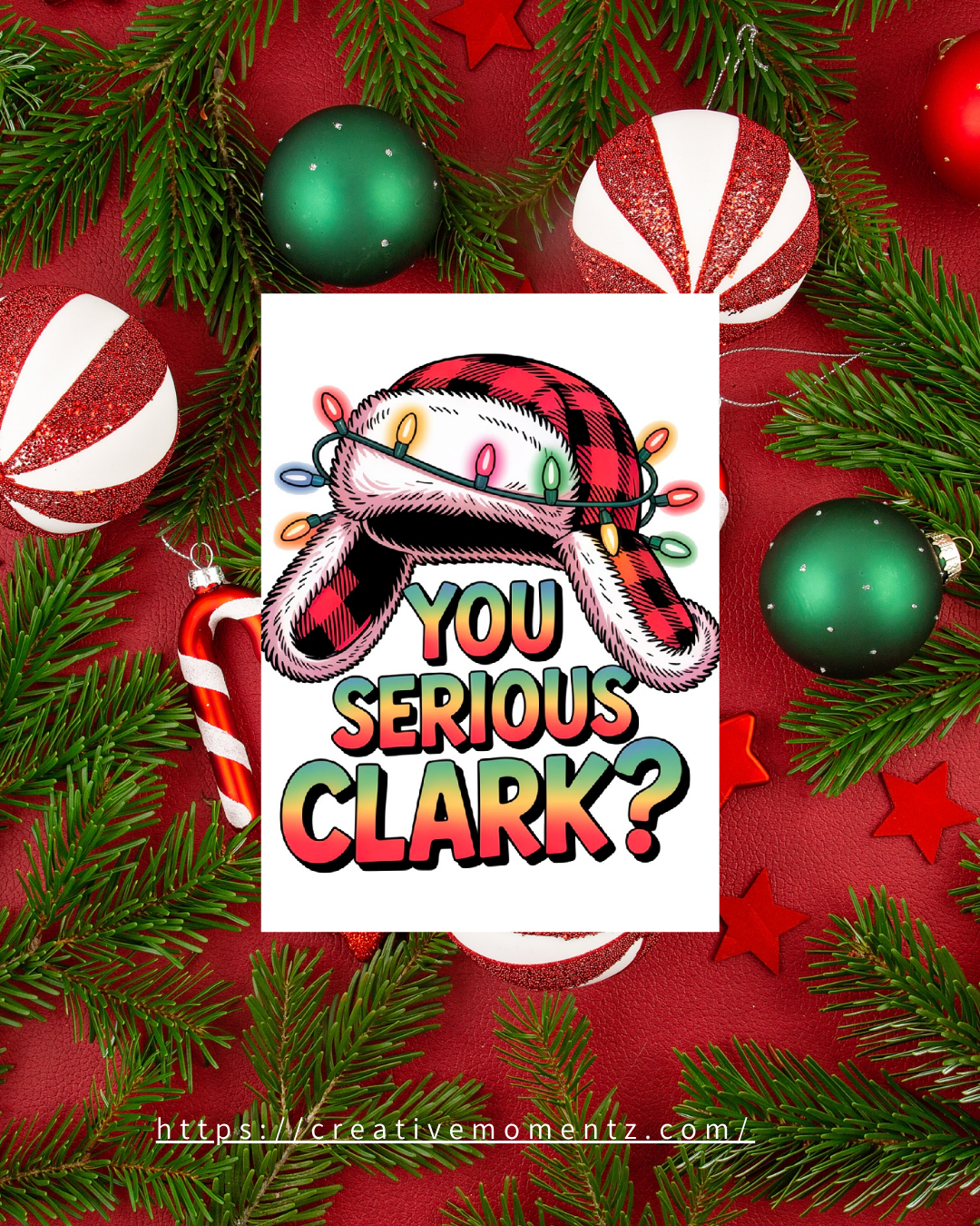 „You Serious Clark?“ – Die Kult-Weihnachtstasse für alle mit Humor! 🎅✨