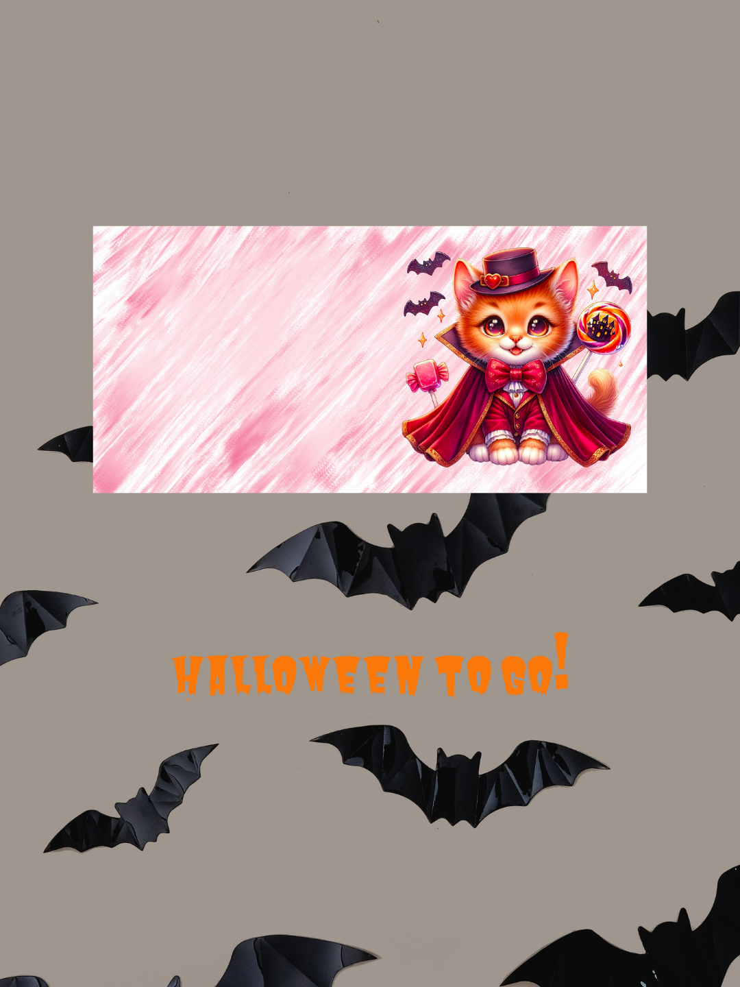 Süße Katze mit Hexenhut und Umhang Tasse – Kawaii Halloween & Herbst Design, Geschenkidee für Katzen- Hexenfans, Spülmaschinenfest