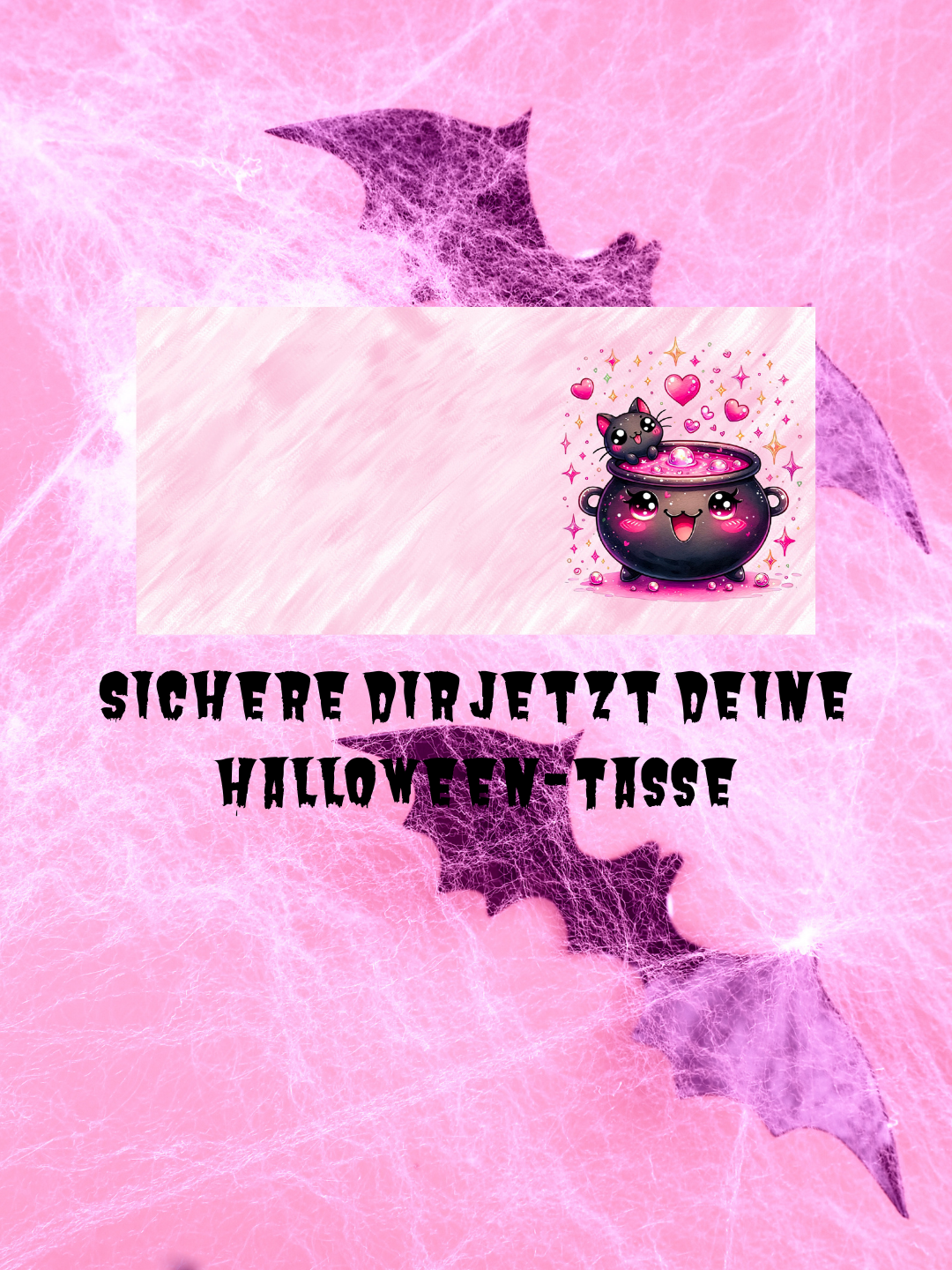 Halloween Tasse mit Hexenkessel – Zauberhaftes Herbst-Design, Geschenkidee für Kaffeeliebhaber & Hexenfans, Spülmaschinenfest