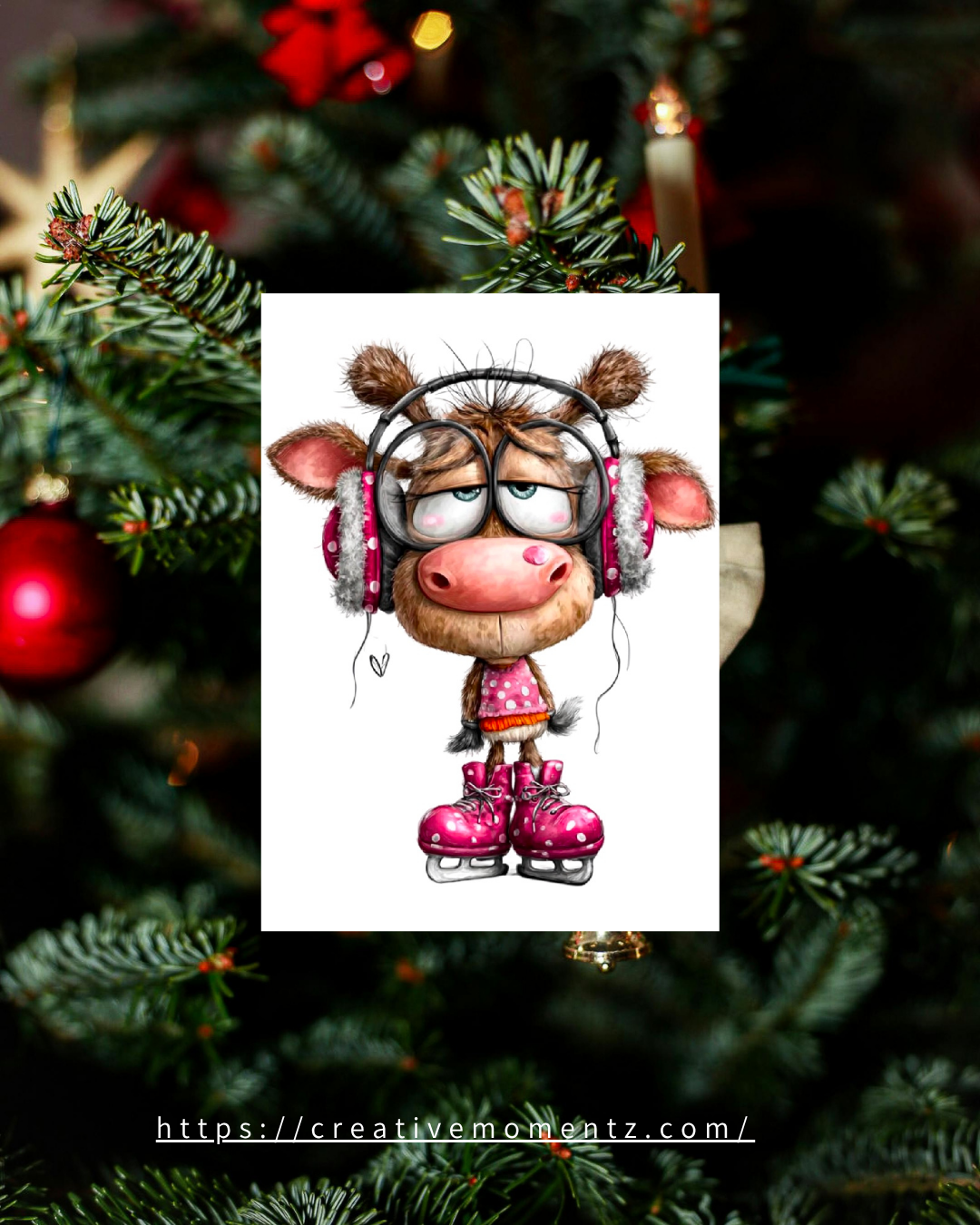 Coole Winter-Kuh Tasse – Für alle, die in der Weihnachtszeit einfach „durchhalten“ müssen! ☕😂