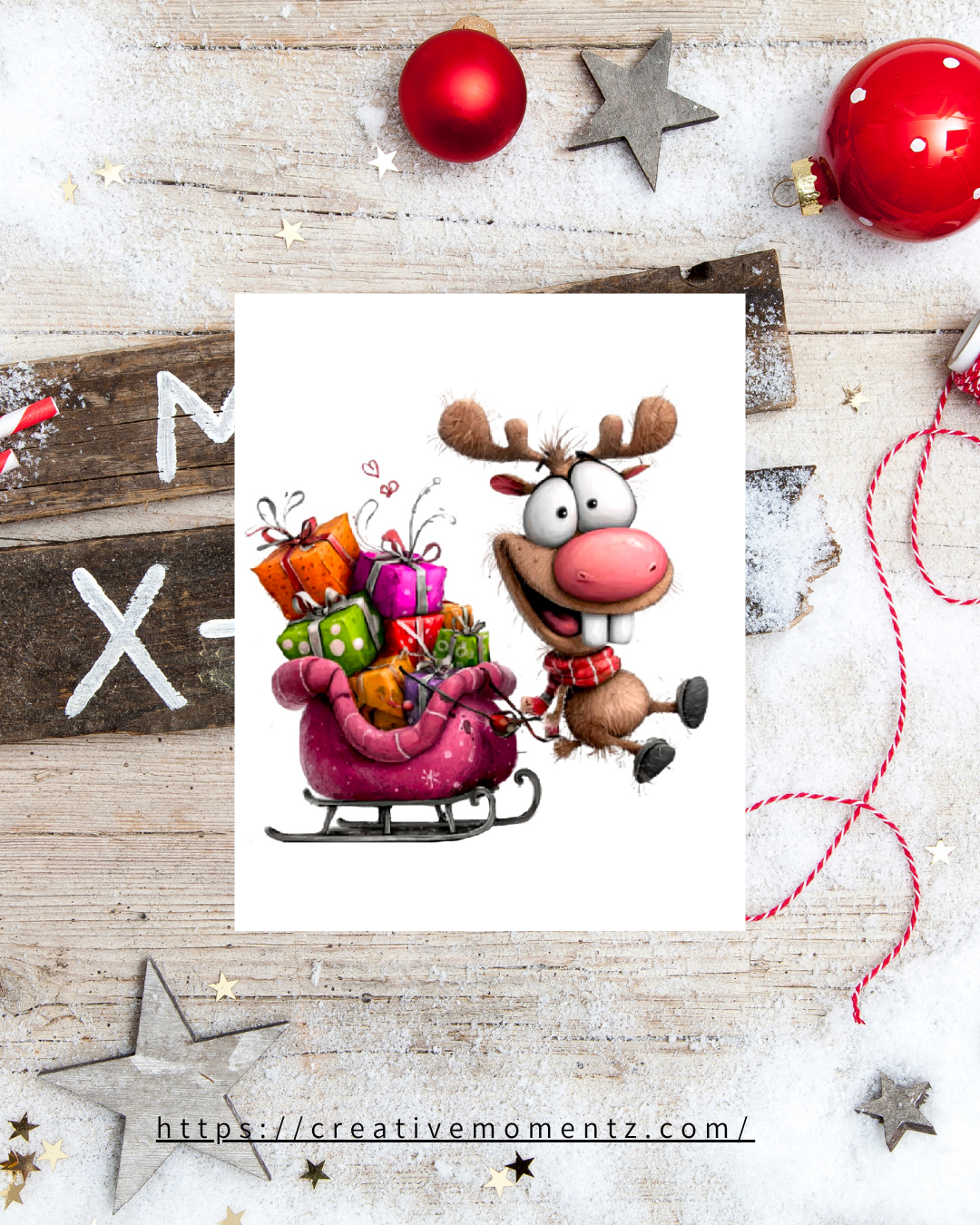 Lustige Rentier-Weihnachtstasse – Für alle, die die Feiertage mit Humor & Herz genießen! ☕✨