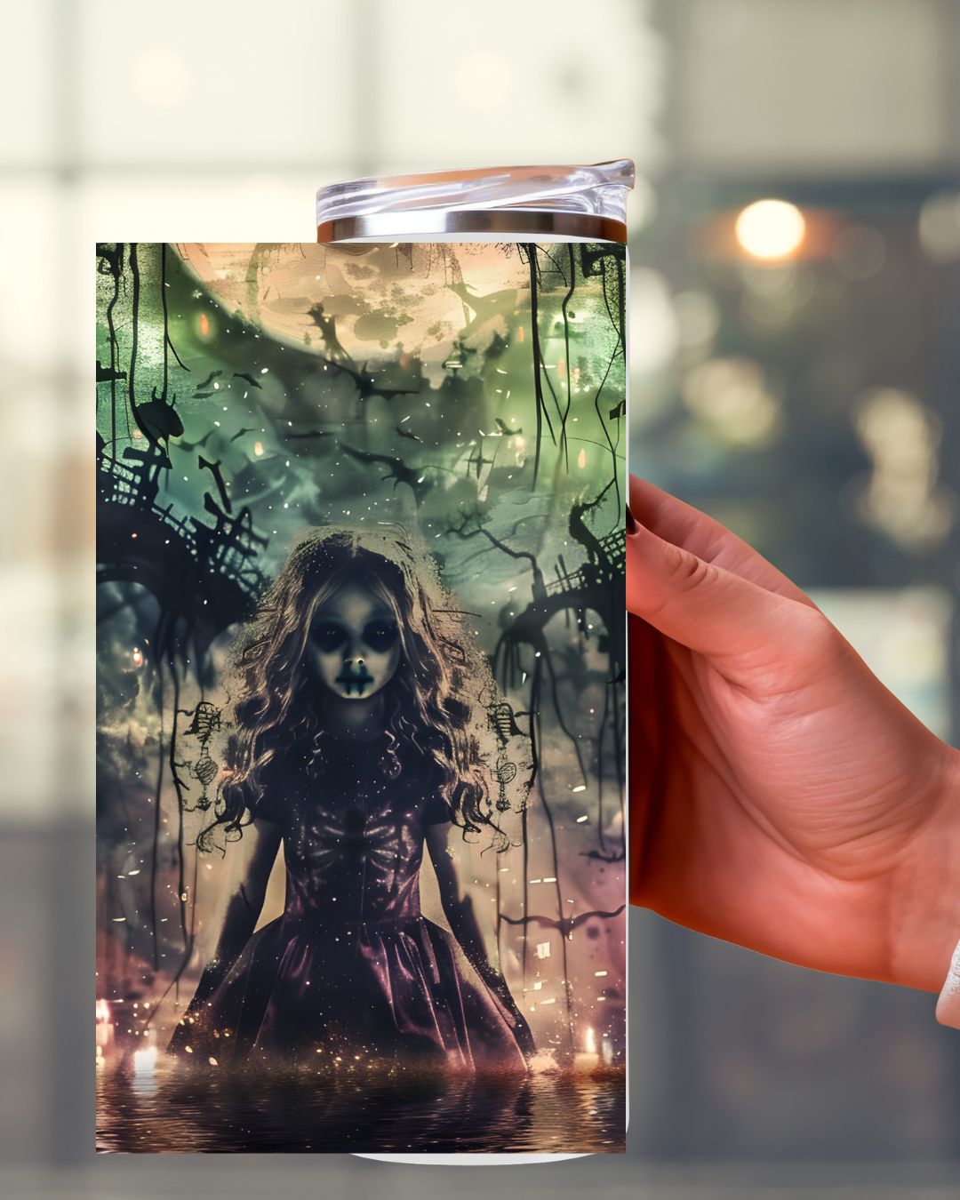 Zauberhafter Tumbler für Halloween – Der perfekte Begleiter für schaurige Nächte