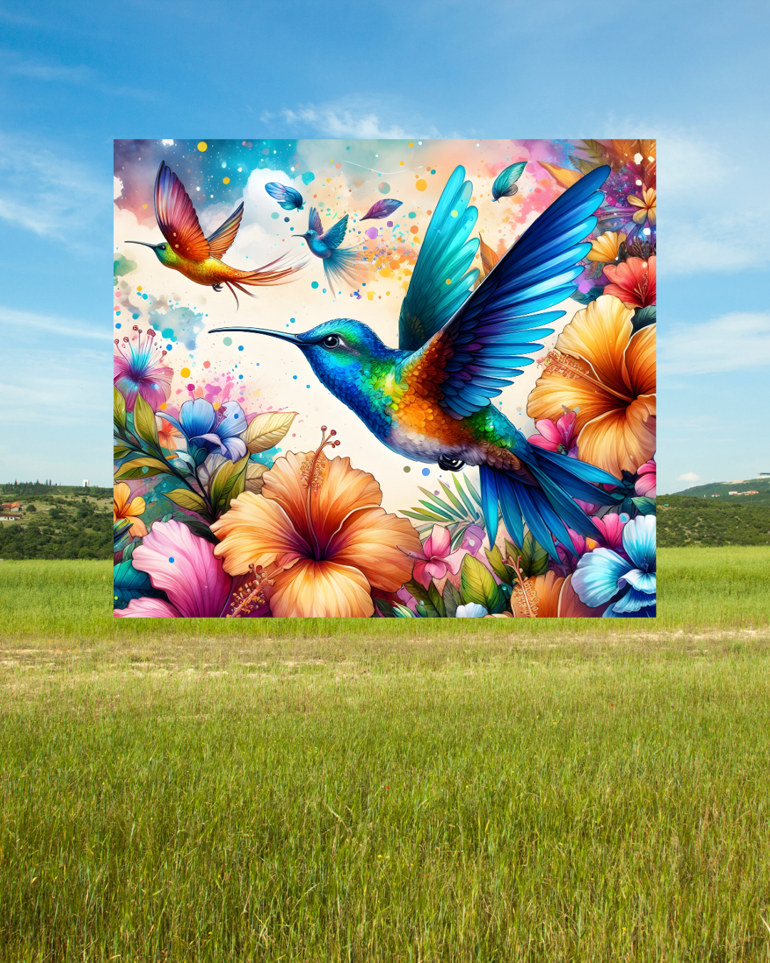 Kolibri Tumbler – Eleganz aus der Natur in stilvollem Design