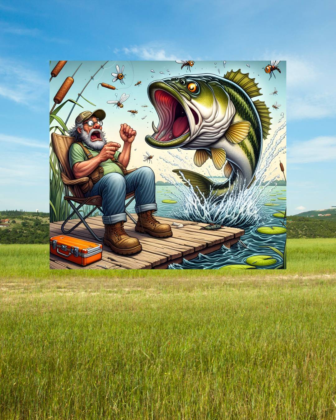 Tumbler „Angeln“ – Der perfekte Trinkbegleiter für passionierte Angler