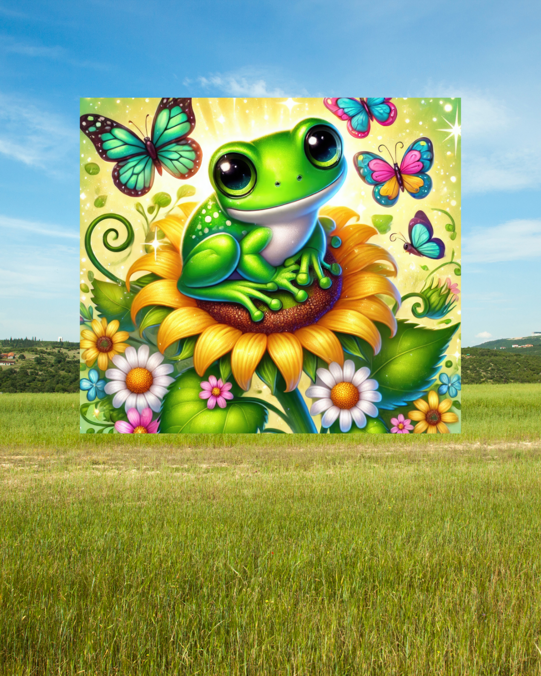 Tumbler „Frosch“ – Stilvoller und robuster Trinkbecher mit Frosch-Motiv