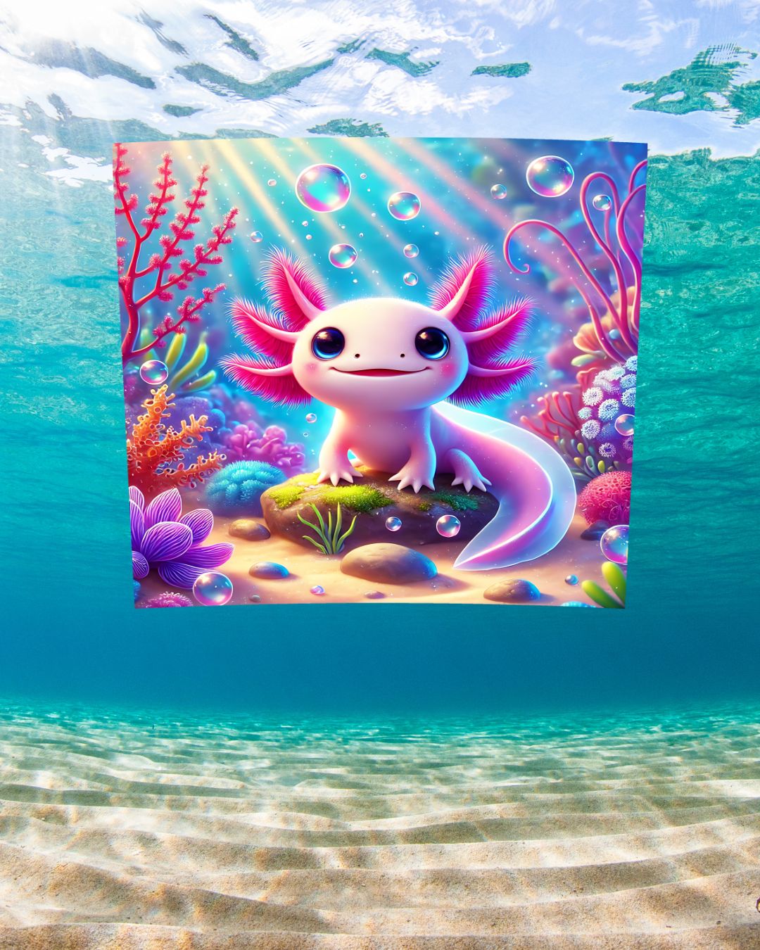 Axolotel Tumbler – Stylischer und praktischer Becher