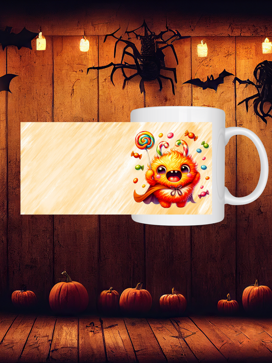 Süße Monster Tasse – Kawaii Halloween & Herbst Design, Geschenkidee für Kinder  Erwachsene, Kaffee-  Teetasse, Spülmaschinenfest