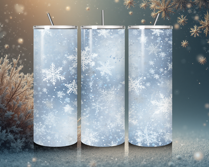 ❄️ Schneekristall-Tumbler von Creative Momentz – Dein glitzernder Begleiter durch den Winterzauber ❄️