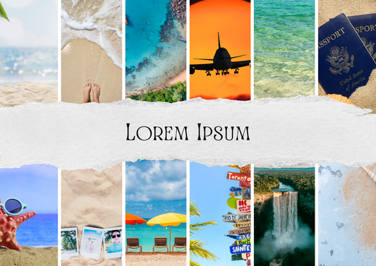 Personalisierte Foto-Collage A4 – Geschenk mit eigenen Bildern – Fotocollage mit Namen & Text – Wanddeko personalisiert – Geschenkidee