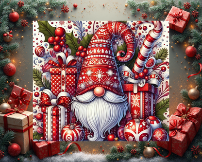 🎅✨ Christmas Gnome Tumbler von Creative Momentz – Der fröhliche Weihnachtswichtel für festliche Stimmung 🎁🎄