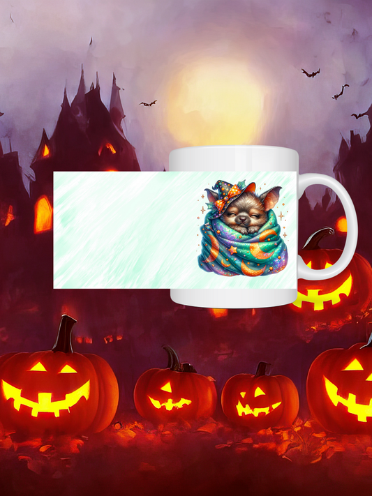 Kawaii Tasse süßer schlafender Hund | Keramiktasse 330 ml | Geschenkidee für Hundefans & Tierliebhaber