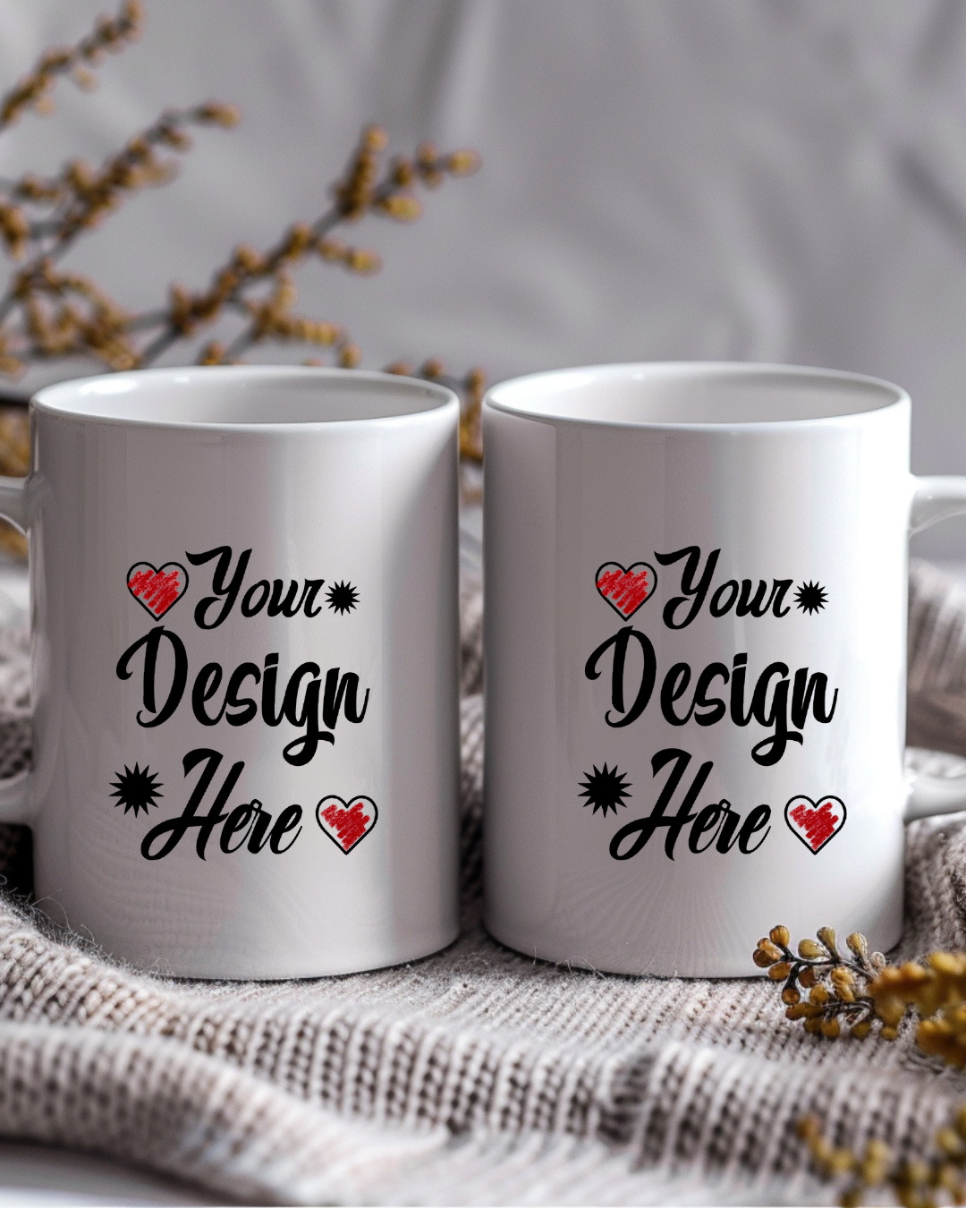 Individuell bedruckbare Tasse – Personalisiere deinen Kaffeebecher mit Wunschmotiv, Text, Logo oder Foto – Geschenkidee mit Botschaft