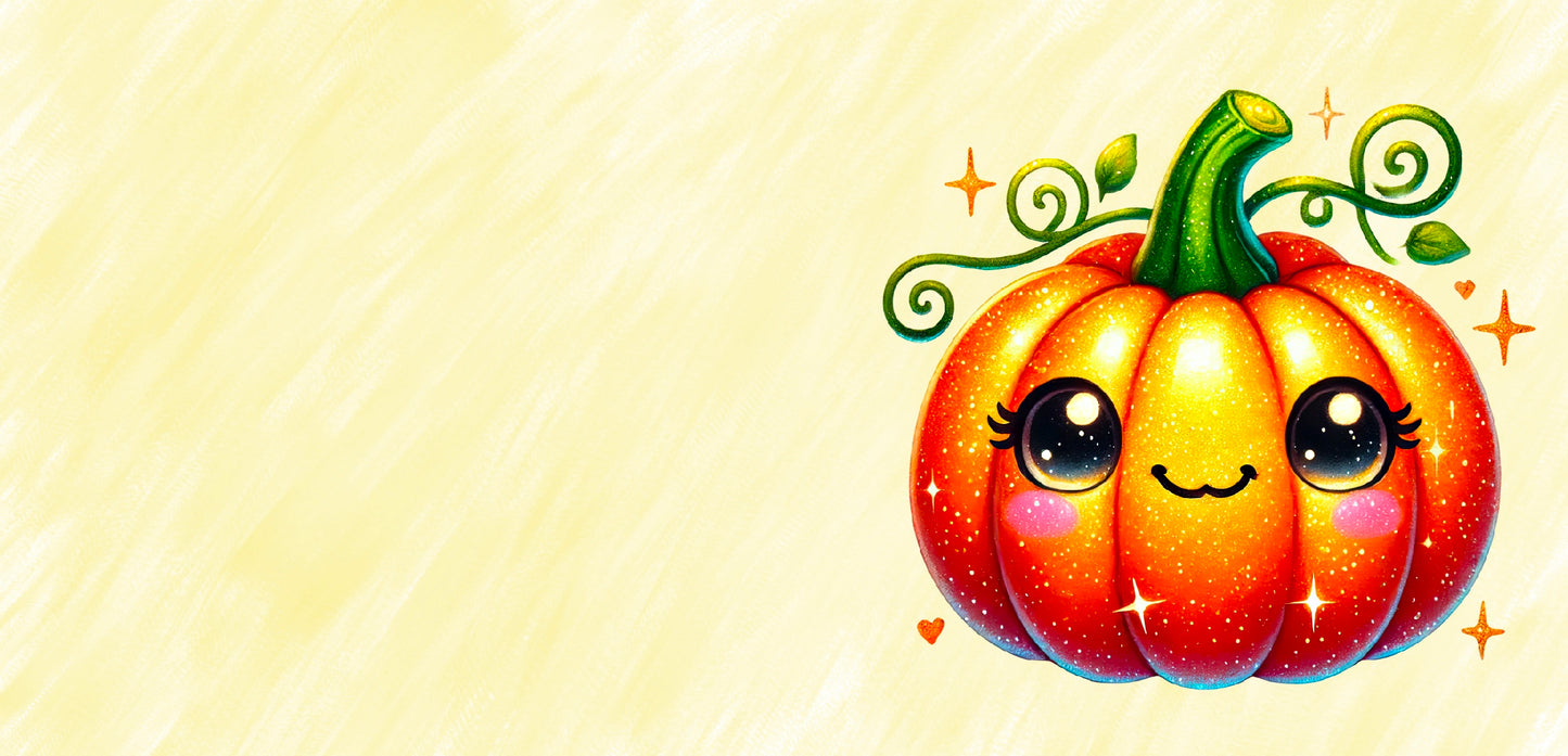 Süßer Kürbis auf Tasse – Kawaii Halloween & Herbst Design, Geschenkidee für Herbstfans, Spülmaschinenfest Mikrowellengeeignet