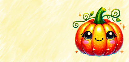Süßer Kürbis auf Tasse – Kawaii Halloween & Herbst Design, Geschenkidee für Herbstfans, Spülmaschinenfest Mikrowellengeeignet