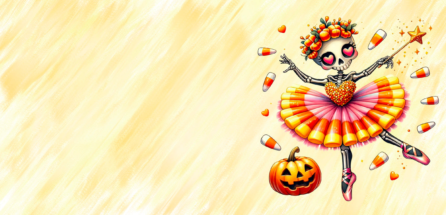 Halloween Tasse mit Skelett-Ballerina – Gruselig  Elegant, Geschenkidee für Tanzfans, Herbst & Spooky Season, Spülmaschinenfest
