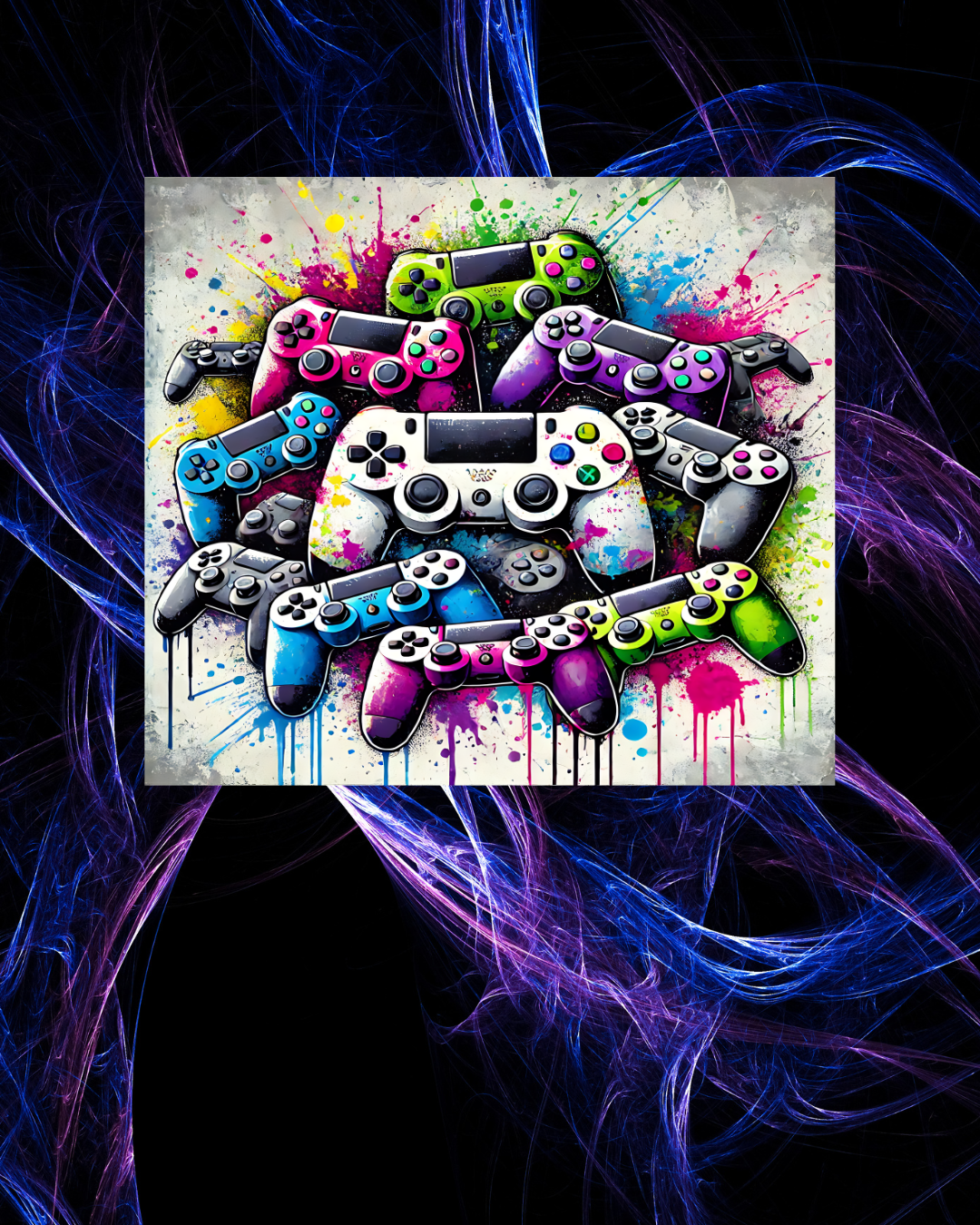 Hobby Tumbler mit Controller Design – Kreatives Basteln trifft Gaming-Flair