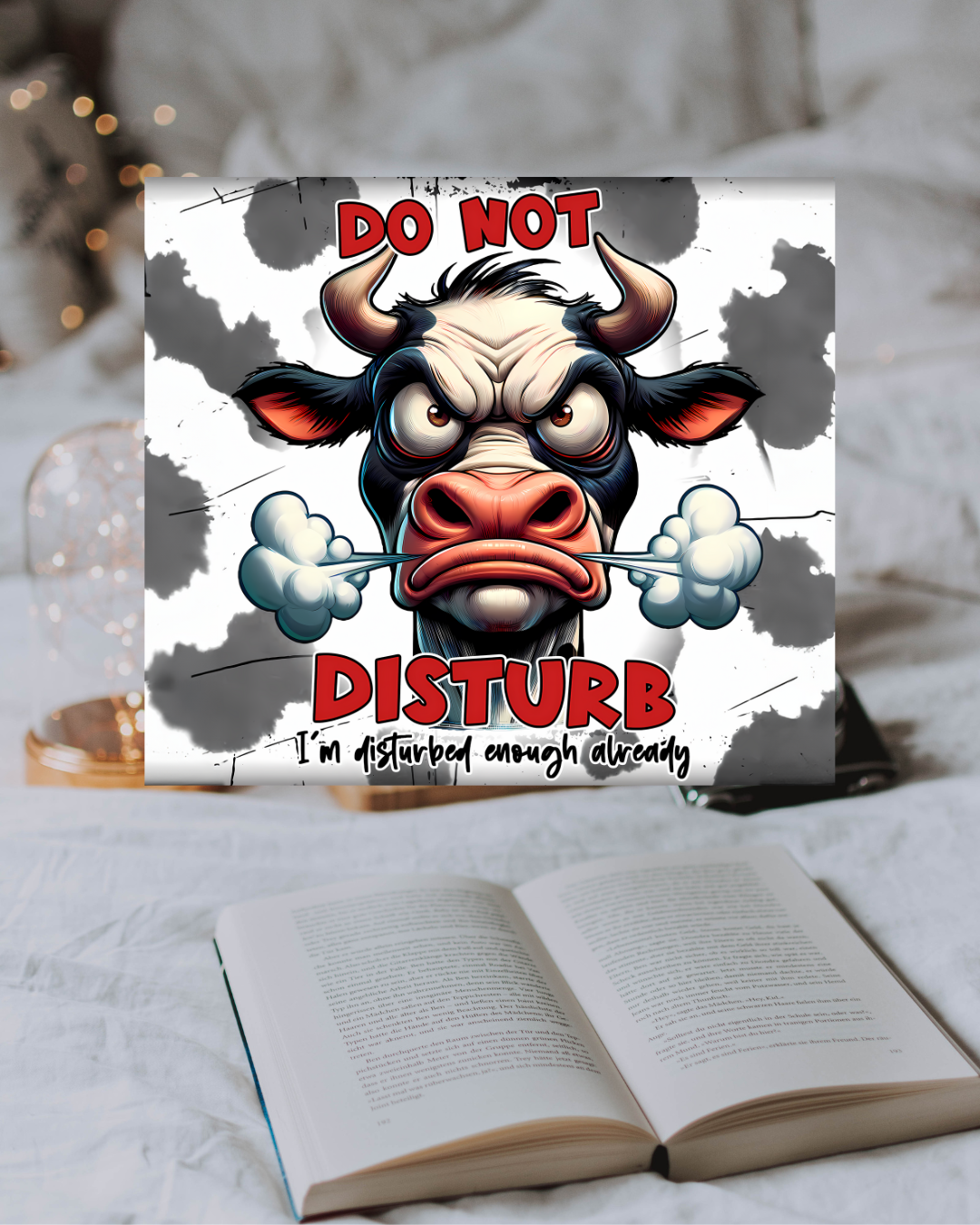 Tumbler „Do not disturb“ – Stilvoller Schutz für ungestörte Momente
