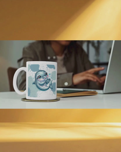 Humorous retirement mug – funny gift idea for farewell